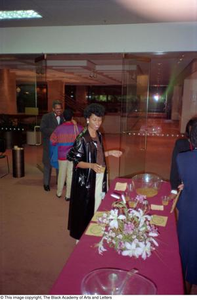 Photograph of guests attending the Living Legends reception