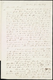 Letter to] Dear sister Mary [manuscript