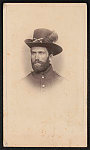 [Private Frank I. Snell of Co. E, 1st Massachusetts Heavy Artillery Battalion in uniform]