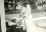 Cook at Warren G. Harding home