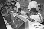 Children in Computer Class, Los Angeles, 1983