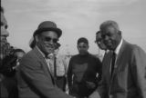 Rev. I. DeQuincey Newman and Jackie Robinson