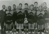 Boys' basketball team at the school that would become Alabama State University in Montgomery, Alabama.