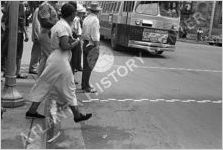 Pedestrians, circa 1960