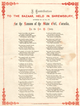 Anti-slavery poem; "A contribution to the bazaar, held in Shrewsbury..."