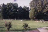 Mt. Pleasant AME Zion: cemetery view