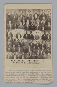 Radical Members of the South Carolina Legislature