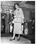 Model walking on runway at the 20th Century Fashion Show