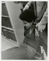 Black student protest in Wilbur Cross Library
