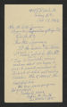 State Supervisor of Elementary Education; Correspondence, Conferences, 1949