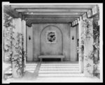 Thumbnail for ["Mi Sueño," Herbert Coppell house, 1245 South Grand Avenue, Pasadena, California. Pergola bench]