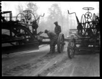 Prisoners working roads, Georgia