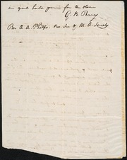 Thumbnail for Letter to] Dear Sir [manuscript