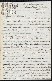 Letter to] Dear Mr. Garrison [manuscript