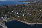 Thumbnail for An October 2017 aerial view of Maine's "Two Lights," two lighthouses within proximity of each other, on Cape Elizabeth