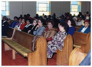 Seated Women and Others at West End Baptist Church