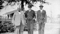 W.T.B. Williams, Brother Baylor and Dr. Dillard at dedication of Morris College