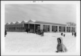 Playing in the Snow at Harrison Elementary School