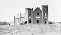 Livingston College. Auditorium-Chapel under construction