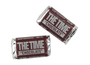 The Time promotional chocolate wrappers