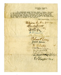Financial Authorization for Mrs. Walker, August 1918