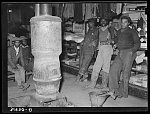 Negroes in cooperative general store. Transylvania, Louisiana