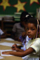 Children studying