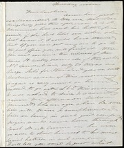 Letter to] Dear Caroline [manuscript