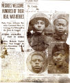 WWI African American war heroes article from St. Louis Post-Dispatch