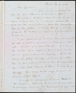 Letter from Ellis Gray Loring, Boston, [Mass.], to Caroline Weston, Feb. 1, 1846