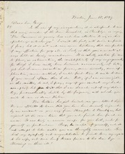 Letter to] Dear bro[ther] George [manuscript