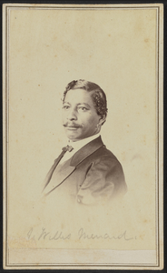 Carte-de-visite portrait of John W. Menard