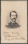 [Major Gilbert J. Hudson of Co. C, 3rd Michigan Cavalry Regiment, in uniform]