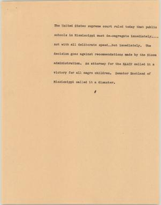 News Script: SCOTUS orders desegregation