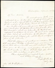 Thumbnail for Letter to] My Dear Madam [manuscript