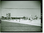 View of the playground at Roy Campanella Park