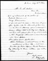 Letter, from Louis Gottschalk, St. Louis to Benjamin Gratz Brown, July 31, 1872