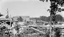 St Paul's School - Practice School under construction. The Chicago Building