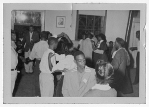 Photograph of African American teenagers dancing, Manchester, Georgia, 1953