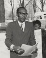 T. Y. Rogers at a civil rights demonstration in downtown Birmingham, Alabama.