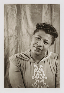 Ella Fitzgerald, from the portfolio 'O, Write My Name': American Portraits, Harlem Heroes