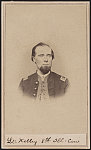 [Lieutenant John A. Kelly of Co. B, 8th Illinois Cavalry Regiment in uniform]