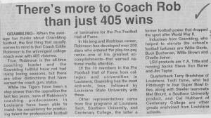 More Than Just 405 Wins for Eddie Robinson