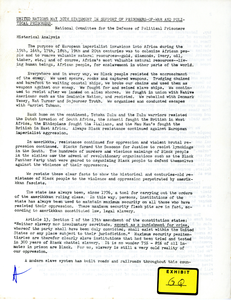 United Nations May 30th statement in support of prisoners-of-war and political prisoners