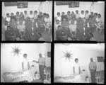 Set of negatives by Clinton Wright of birthday party for Lacy Simmons' husband, 1966