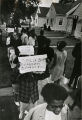 Father Groppi and youth council members picket