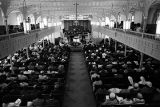 Funeral of civil rights activist John LeFlore at Big Zion AME Church in Mobile, Alabama.