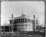 Construction of Canada's pavilion for the 1904 World's Fair