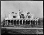 Canada's building for the 1904 World's Fair under construction