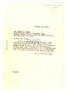 Letter from W. E. B. Du Bois to Dunbar National Bank